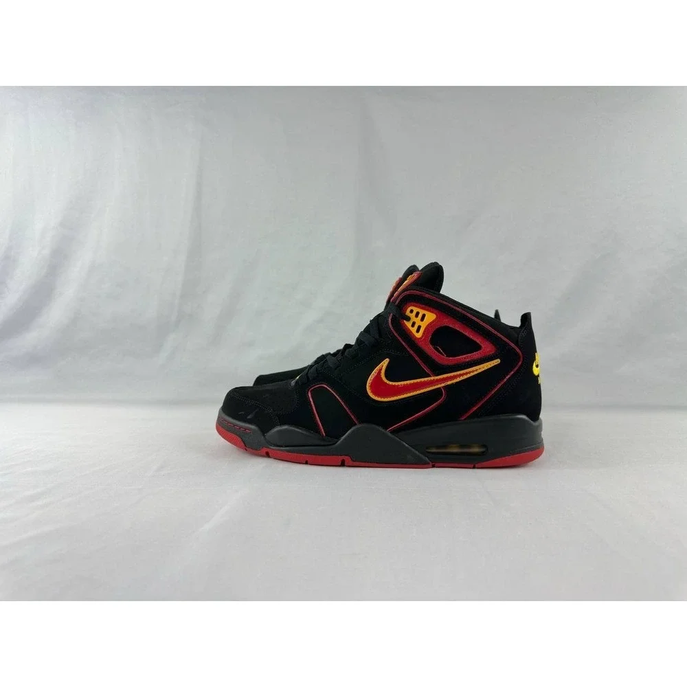 Nike Air Flight Falcon 'Black Red' 2012 Men's 397204-068 Size 12